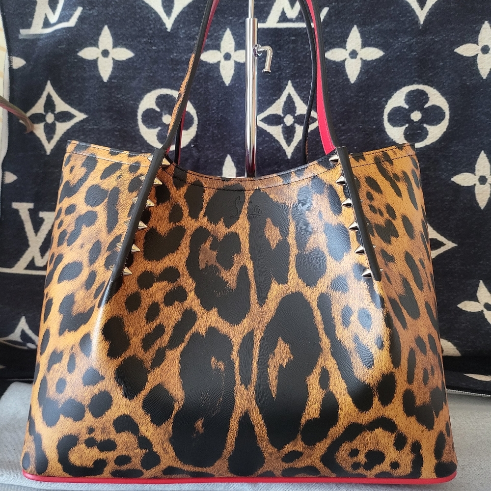 Christian Louboutin leopard tote - no call outs